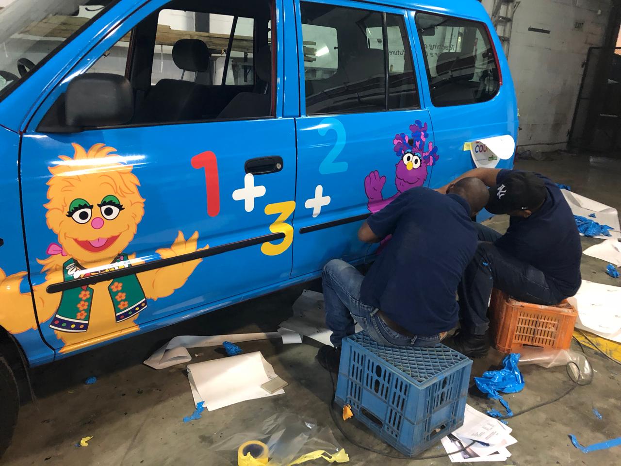 Sanlam - Vehicle Branding 1